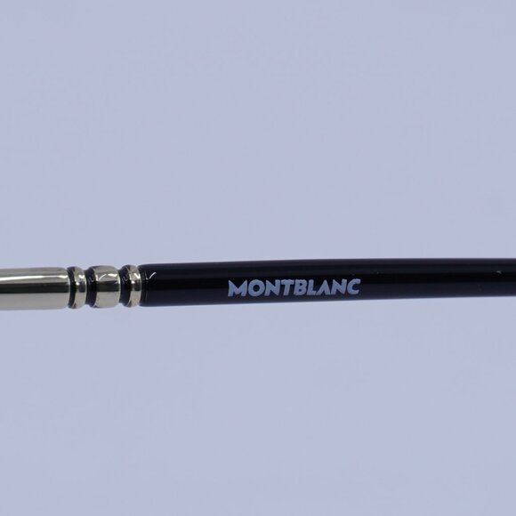 Montblanc MB0129O 002 Eyeglasses Gold 49mm Geometric Frame - Picture 8 of 10